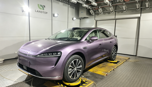 Full-vehicle four-post rattle tuning under high & low temperature conditions